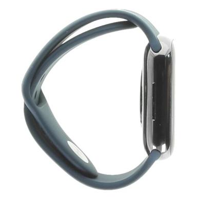 Apple Watch Series 7 GPS + Cellular 41mm acero inox grafito correa deportiva azul
