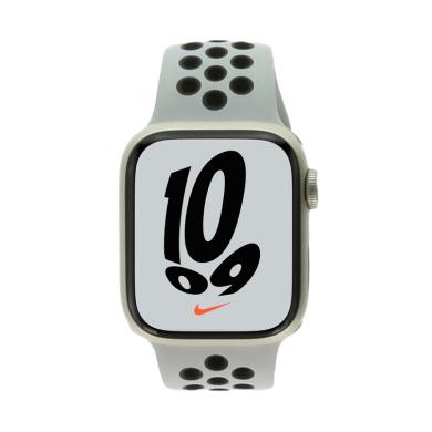 Apple Watch Series 7 Nike GPS 45mm alluminio polaire cinturino Sport nero - Ricondizionato - Come nuovo - Grade A+