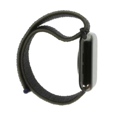 Apple Watch Series 6 Edelstahlgehäuse graphit 44 mm Sport Loop kohlegrau (GPS + Cellular)
