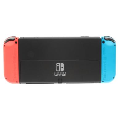 Nintendo Switch (OLED-Modell) néon bleu/néon rouge