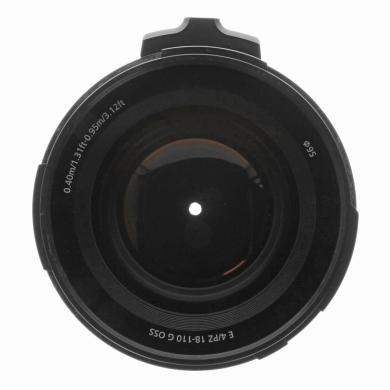 Sony 18-110mm 1:4.0 E PZ G OSS (SELP18110G) E-Mount negro