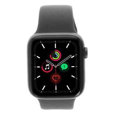 Apple Watch SE Aluminiumgehäuse space grau 44 mm mit Sportarmband mitternacht (GPS) space grau
