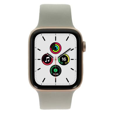 Apple Watch SE Aluminiumgehäuse gold 44mm mit Sportarmband polarstern (GPS) gold