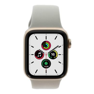 Apple Watch SE Aluminiumgehäuse gold 40mm mit Sportarmband polarstern (GPS) gold