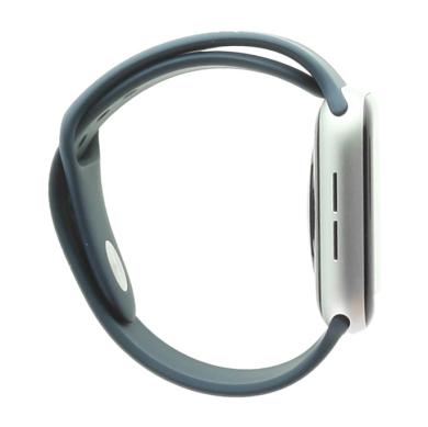 Apple Watch SE GPS 44mm aluminio plateado correa deportiva azul