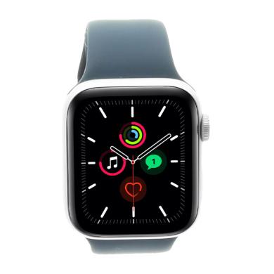 Apple Watch SE GPS + Cellular 44mm alluminio argento cinturino Sport blu