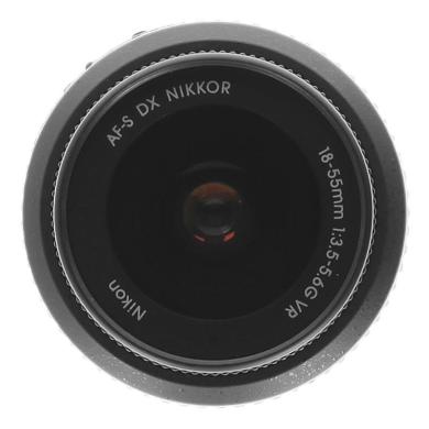 Nikon 18-55mm 1:3.5-5.6 AF-S G DX VR NIKKOR negro