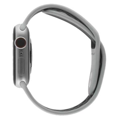 Apple Watch Series 6 Nike Aluminiumgehäuse silber 40mm mit Sportarmband anthrazit/schwarz (GPS + Cellular) silber