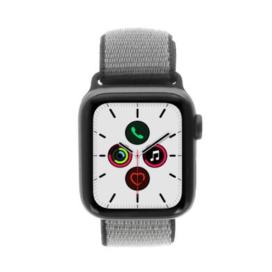 Apple Watch Series 5 Aluminiumgehäuse grau 40mm mit Sport Loop eisengrau (GPS) grau