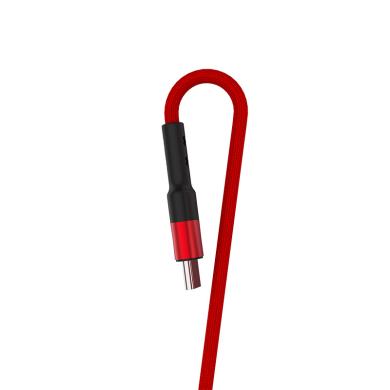 USB-C auf USB-C Ladekabel 1m -ID18869 rot