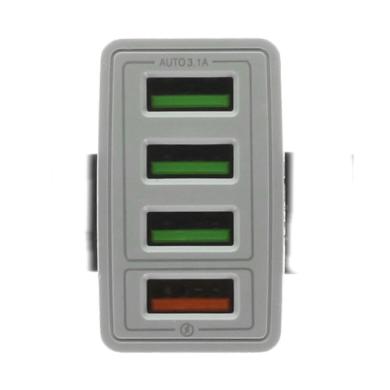 USB Ladegerät 4-Port - ID18883 weiß