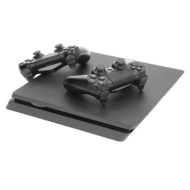 Sony PlayStation 4 Slim - 1TB - con 2 mandos negro