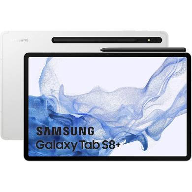 Samsung Galaxy Tab S8+ (X806B) 5G 256GB argento - Ricondizionato - Come nuovo - Grade A+