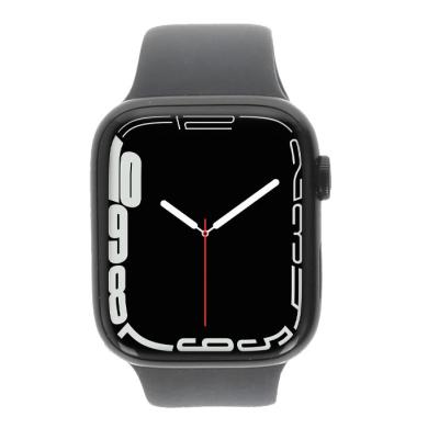 Apple Watch 7 mezzanotte 45mm con cinturino Sport blu abisso (GPS + Cellular) mezzanotte (Ricondizionato Grado B)