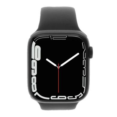 Apple Watch Series 7 GPS 45mm aluminium vert bracelet sport bleu minuit