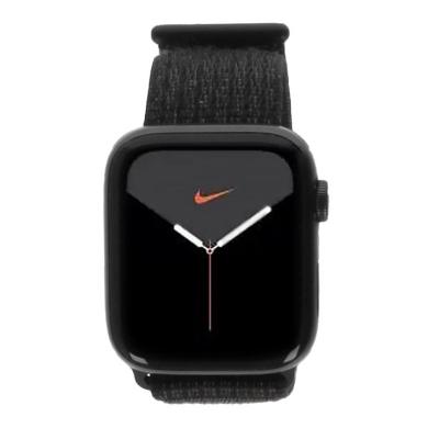 Apple Watch SE Nike GPS + Cellular 44mm aluminium gris sidéral boucle sport noir