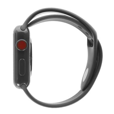 Apple Watch Series 3 GPS + Cellular 42mm céramique gris bracelet sport gris