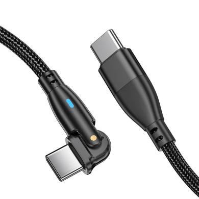 USB-C auf USB-C Lade- und Datenkabel 2m -ID19609 schwarz