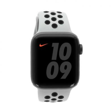 Apple Watch Series 6 Nike GPS 44mm alluminio grigio siderale cinturino Sport platino/nero - Ricondizionato - buono - Grade B