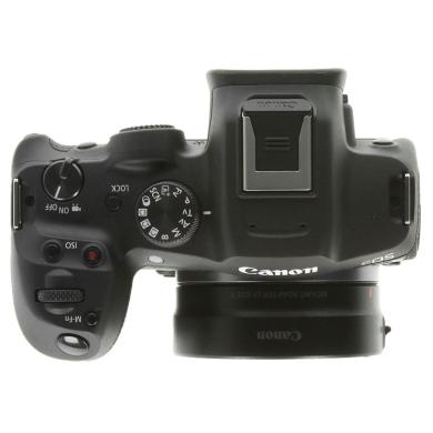 Canon EOS R7 avec EF-EOS R adaptateur d'objectif noir