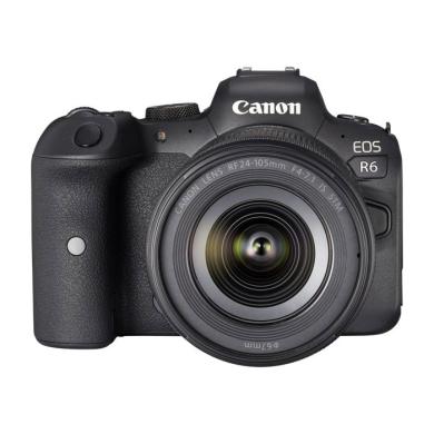 Canon EOS R6 con obiettivo RF 24-105mm 1:4.0-7.1 IS STM (4082C023) nero - Ricondizionato - Come nuovo - Grade A+