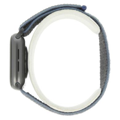 Apple Watch Series 6 Caja de aluminio plata 40mm con Sport Loop meersalz (GPS)