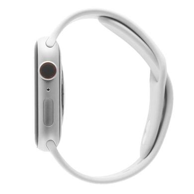 Apple Watch Series 8 Aluminiumgehäuse silber 45mm Sportarmband (GPS + Cellular)