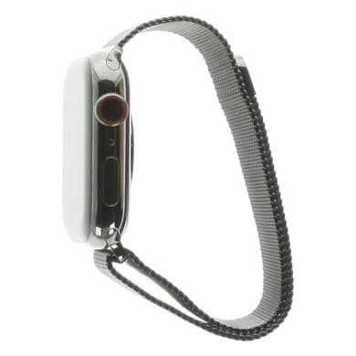 Apple Watch Series 8 GPS + Cellular 45mm acier inoxydable graphite bracelet milanais graphite 