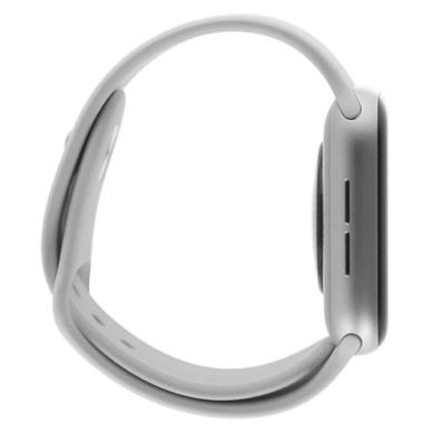 Apple Watch SE 2 GPS + Cellular 44mm aluminium argent bracelet sport blanc