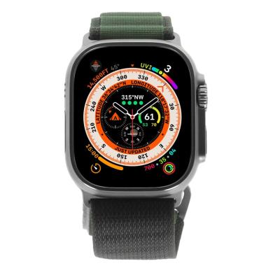 Apple Watch Ultra GPS + Cellular 49mm titanio alpine Loop verde M - Ricondizionato - Come nuovo - Grade A+