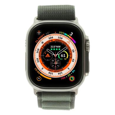 Apple Watch Ultra GPS + Cellular 49mm titanio cinturino Loop Sport alpine verde L - Ricondizionato - ottimo - Grade A