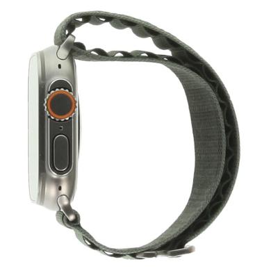 Apple Watch Ultra GPS + Cellular 49mm titanio cinturino Loop Sport alpine verde L