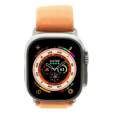 Apple Watch Ultra Gps + Cellular 49mm Titanio Alpine Loop Arancione (Ricondizionato Grado A+)