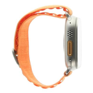 Apple Watch Ultra Titangehäuse 49mm Alpine Loop orange M (GPS + Cellular)