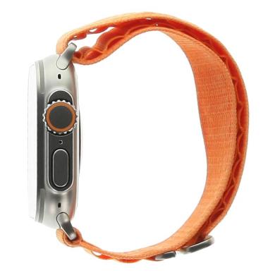 Apple Watch Ultra Titangehäuse 49mm Alpine Loop orange L (GPS + Cellular)