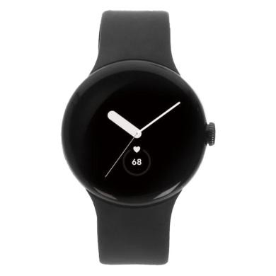 Google Pixel Watch Wi-Fi noir mat bracelet sport obsidian - comme neuf