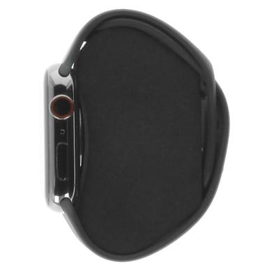 Apple Watch Series 8 GPS + Cellular 45mm acciaio inossidable grafite cinturino Sport mezzanotte