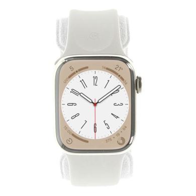 Apple Watch Series 8 Cassa in alluminio color oro 41mm con Cinturino Sport galassia (GPS + Cellular) - Ricondizionato - ottimo - Grade A