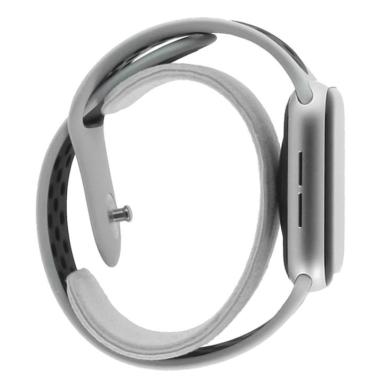 Apple Watch SE Nike Aluminiumgehäuse space grau 44mm mit Sportarmband platinum/schwarz (GPS + Cellular) space grau