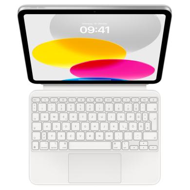 Apple Magic Keyboard Folio per iPad 10. Gen. (MQDP3D/A) bianco