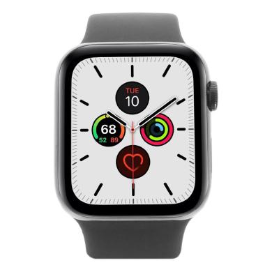 Apple Watch Series 5 GPS + Cellular 44mm acciaio inossidable cinturino Sport nero