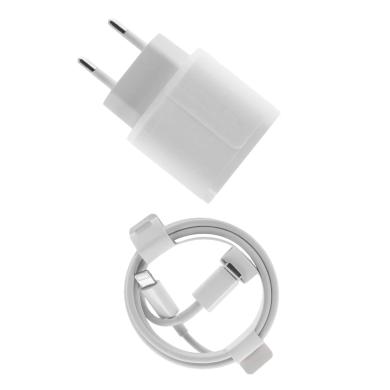 Apple Lightning USB-C Cable & Adaptador -ID20314 blanco