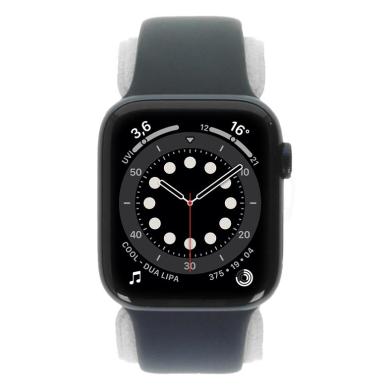 Apple Watch Series 6 Cassa in alluminio color blu 44mm con Cinturino Sport mezzanotte (GPS) - Ricondizionato - buono - Grade B