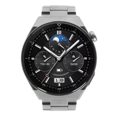 Huawei Watch GT 3 Pro Titanium 46mm titangraues Edelstahlarmband