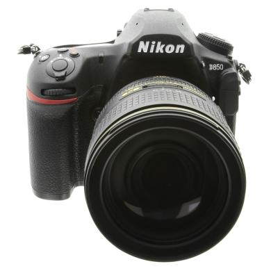 Nikon D850 avec objectif AF-S 24-120mm 4.0G ED VR noir