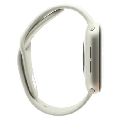 Apple Watch Series 6 (GPS + Cellular) Caja de acero inoxidable grafito 44mm Correa de eslabones de piel medianoche S/M