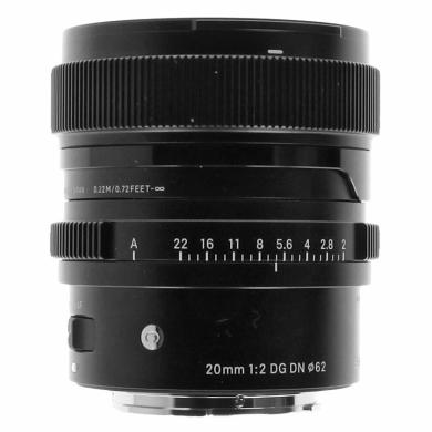 Sigma 20mm 1:2.0 Contemporary DG DN para Sony E (490965)