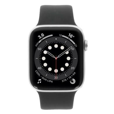 Apple Watch Series 6 Caja de aluminio plata 44mm Correa deportiva negra (GPS + Celular) - Reacondicionado: muy bueno | 30 meses de garantía | Envío gratuito