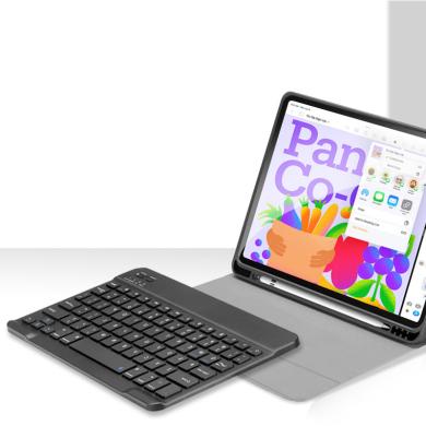 Hülle mit Bluetooth Keyboard & Pencil Halter für Apple iPad 10. Gen. -ID20775 schwarz