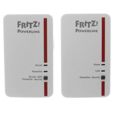 Fritz! Powerline 1240E Repeater Set bianco - Ricondizionato - Come nuovo - Grade A+